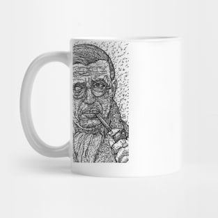 SARTRE ink portrait .1 Mug